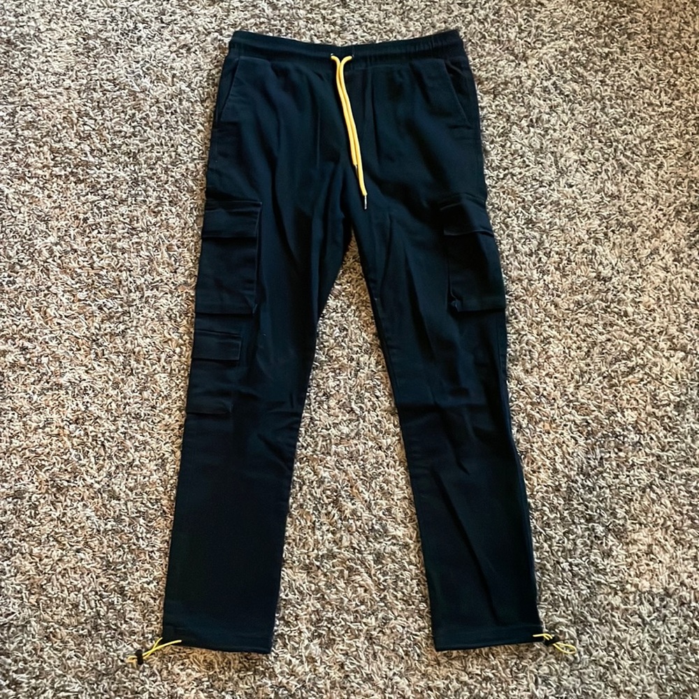 Young & Reckless Black Cargo Pants